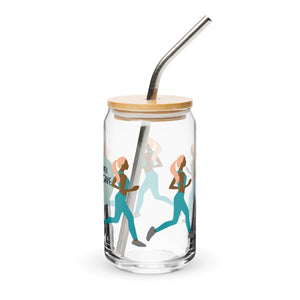 Can-shaped glass