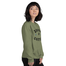 Load image into Gallery viewer, Books &amp; Coffee Sweatshirt