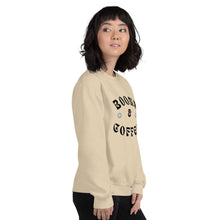 Load image into Gallery viewer, Books &amp; Coffee Sweatshirt