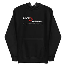 Load image into Gallery viewer, Live on Purpose Hoodie