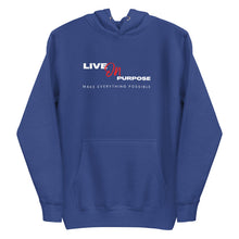 Load image into Gallery viewer, Live on Purpose Hoodie